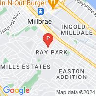 View Map of 1720 Marco Polo Way,Burlingame,CA,94010